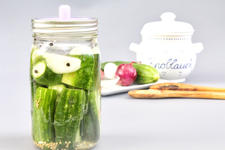 Fermented cucumbers - an easy fermentation instruction - fermented cucumbers