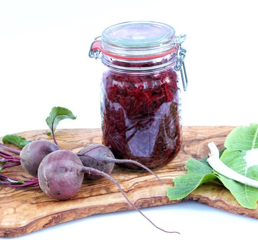 Fermented beetroot with horseradish – main picture