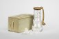Mobile Preview: Cadus Krug Salt mit Olivenholzdeckel und Löffel, Set