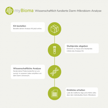 Preview: The results of this gut microbiome analysis from MyBioma gives you information about the nature of your microbiome. From this you can draw a lot of conclusions about digestive processes and causes of illnesses, malaise and much more. be made.