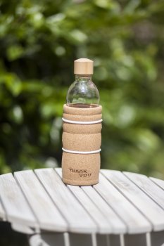 Preview: THANK YOU Glasflasche für Kefir & Kombucha