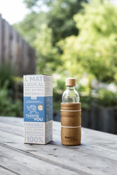 THANK YOU Glasflasche für Kefir & Kombucha