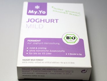 Preview: Make your own delicious organic mild yoghurt with the help of our yoghurt ferments / cultures and benefit from the positive effect.