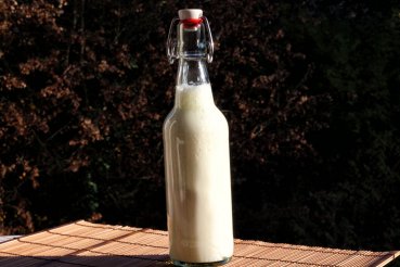 3 L of ready made organic kefir | milk kefir drink (6x 500ml) from real kefir grains | unpasteurized