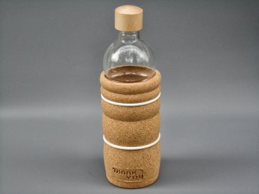 Preview: THANK YOU Glasflasche für Kefir & Kombucha