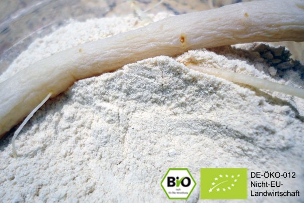 Stellen sie Ihren eigenen leckern Bio Ginseng Kombucha Tee (Kombuchatee, Teepilz Getränk) mit Hilfe unseres Kombuchapilz und unseren leckeren Bio Ginseng Pulver her. Oder einfach pur geniessen!