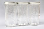 3 Original Mason Ball Jar Gläser - 700ml - zum fermentieren von Kefir, Kraut, Gemüse etc.